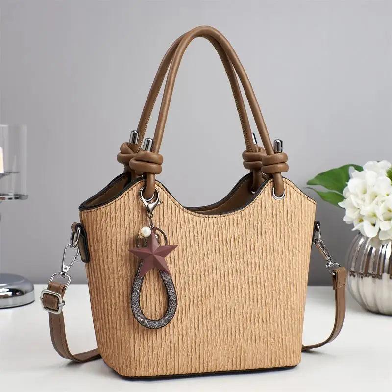 Autumn Creative Solid Color Pattern Bag/Suitable for Holiday’s/Single Strap.
