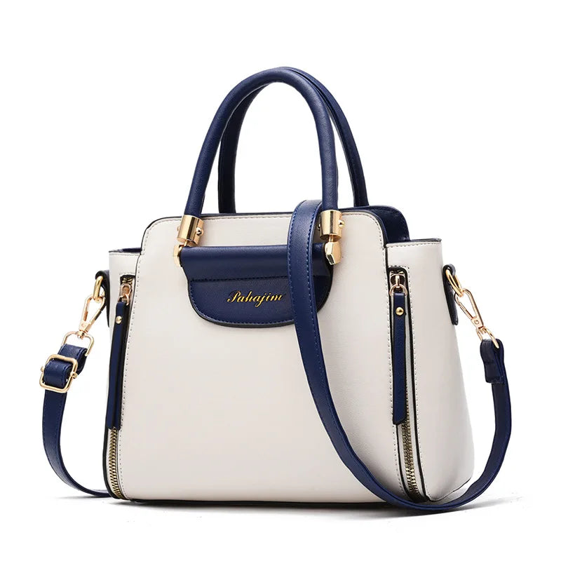 Hit Color Held Bag/European The United States All match shoulder.
