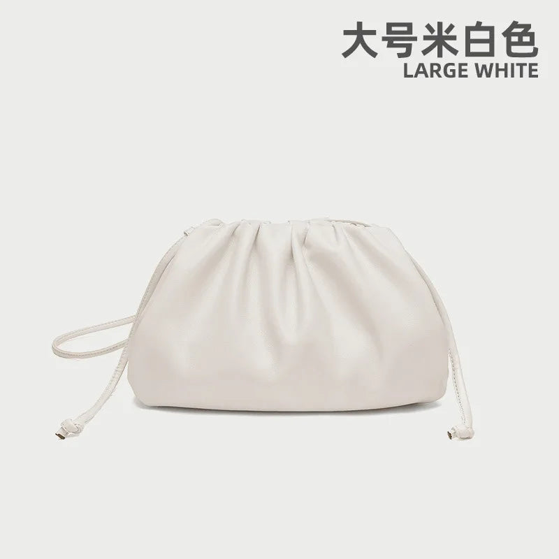 Luxury Soft Leather Shoulder Bag/Soft Versatile Quality Crossbody Bags.