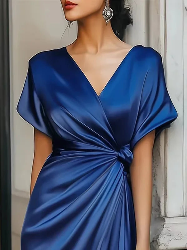 Asymmetric Banquet Dresses for Wedding Guest Dresses Elegant Birthday Party Maxi Dresses Vestidos