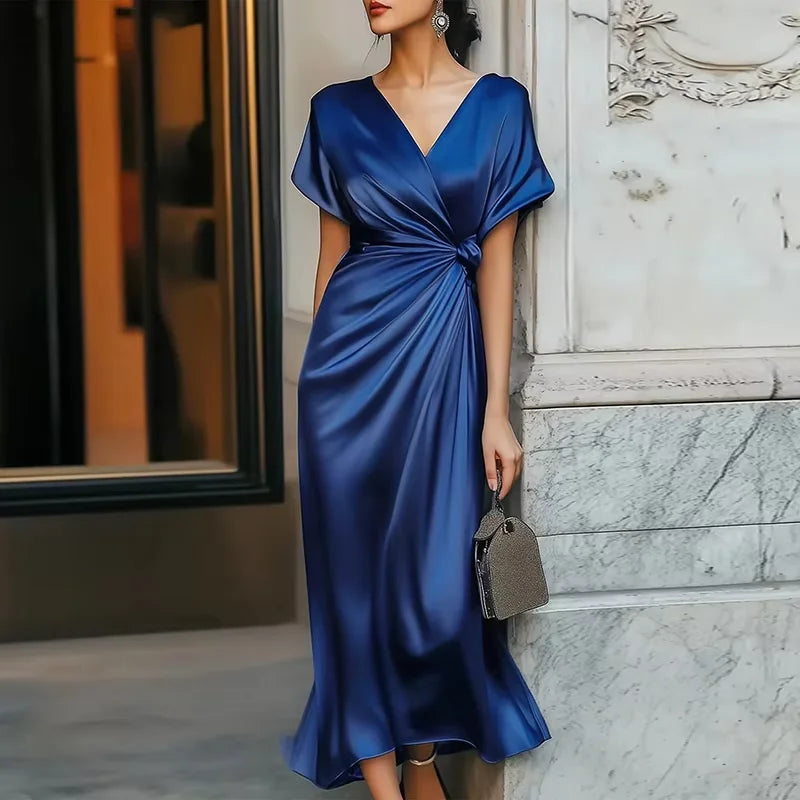 Asymmetric Banquet Dresses for Wedding Guest Dresses Elegant Birthday Party Maxi Dresses Vestidos