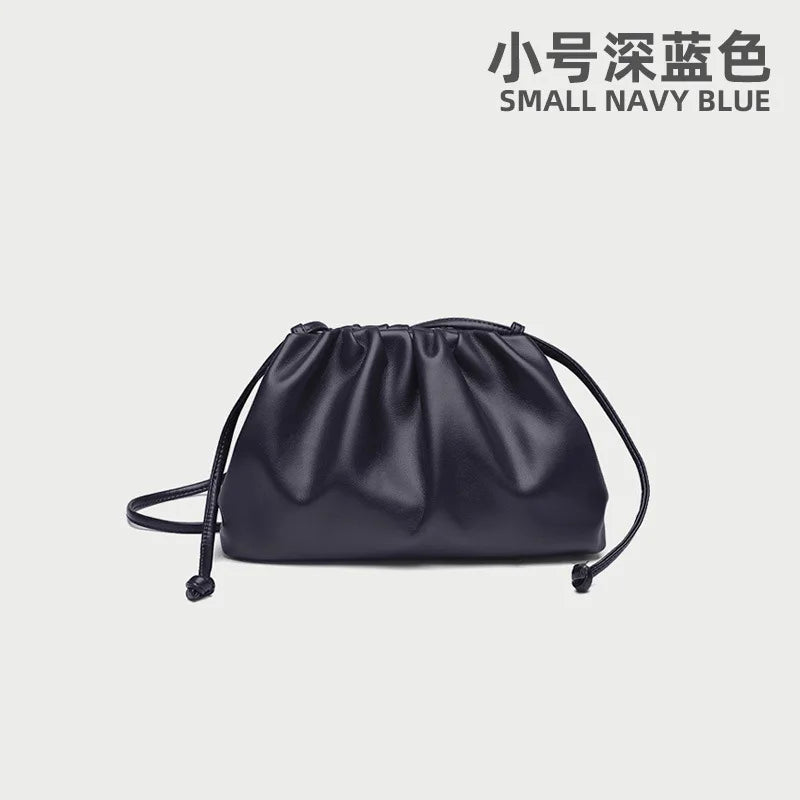 Luxury Soft Leather Shoulder Bag/Soft Versatile Quality Crossbody Bags.