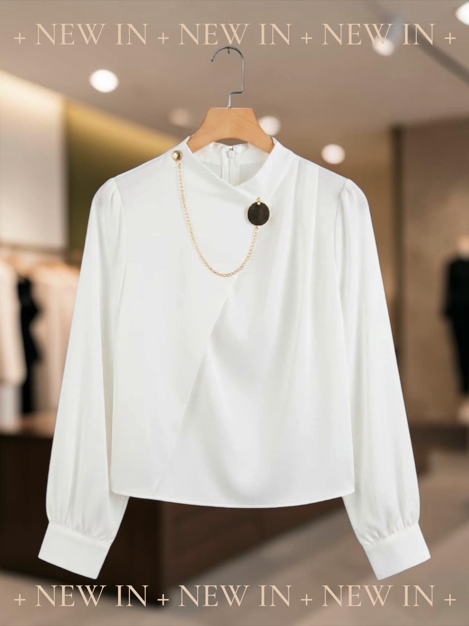 Boutique Fashion 2026 Spring V-Collar Blouse | Modern Blend Boutique