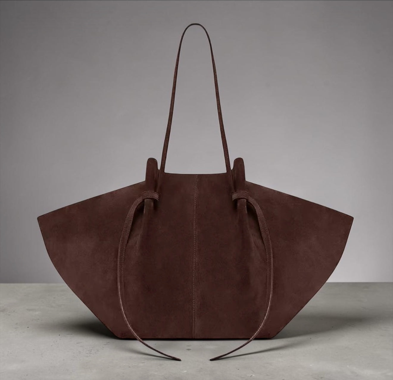 Luxury Faux Suede Tote Bag – Large Capacity Minimalist Shoulder Bag | Modern Blend Boutique