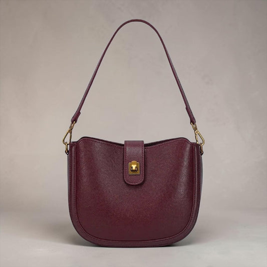 Vintage Luxe Shoulder Bag – Timeless Minimalist Edition