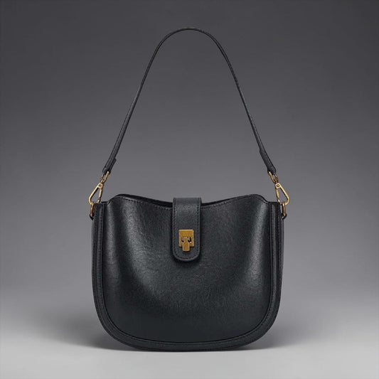 Vintage Luxe Shoulder Bag – Timeless Minimalist Edition
