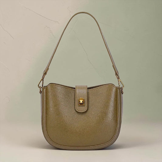 Vintage Luxe Shoulder Bag – Timeless Minimalist Edition
