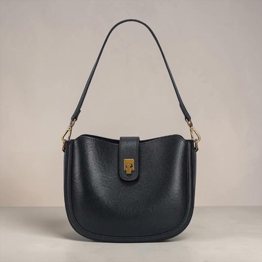 Vintage Luxe Shoulder Bag – Timeless Minimalist Edition