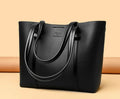 Large Capacity Leather Bag for Daily Commuting High Quality Pu Leather.