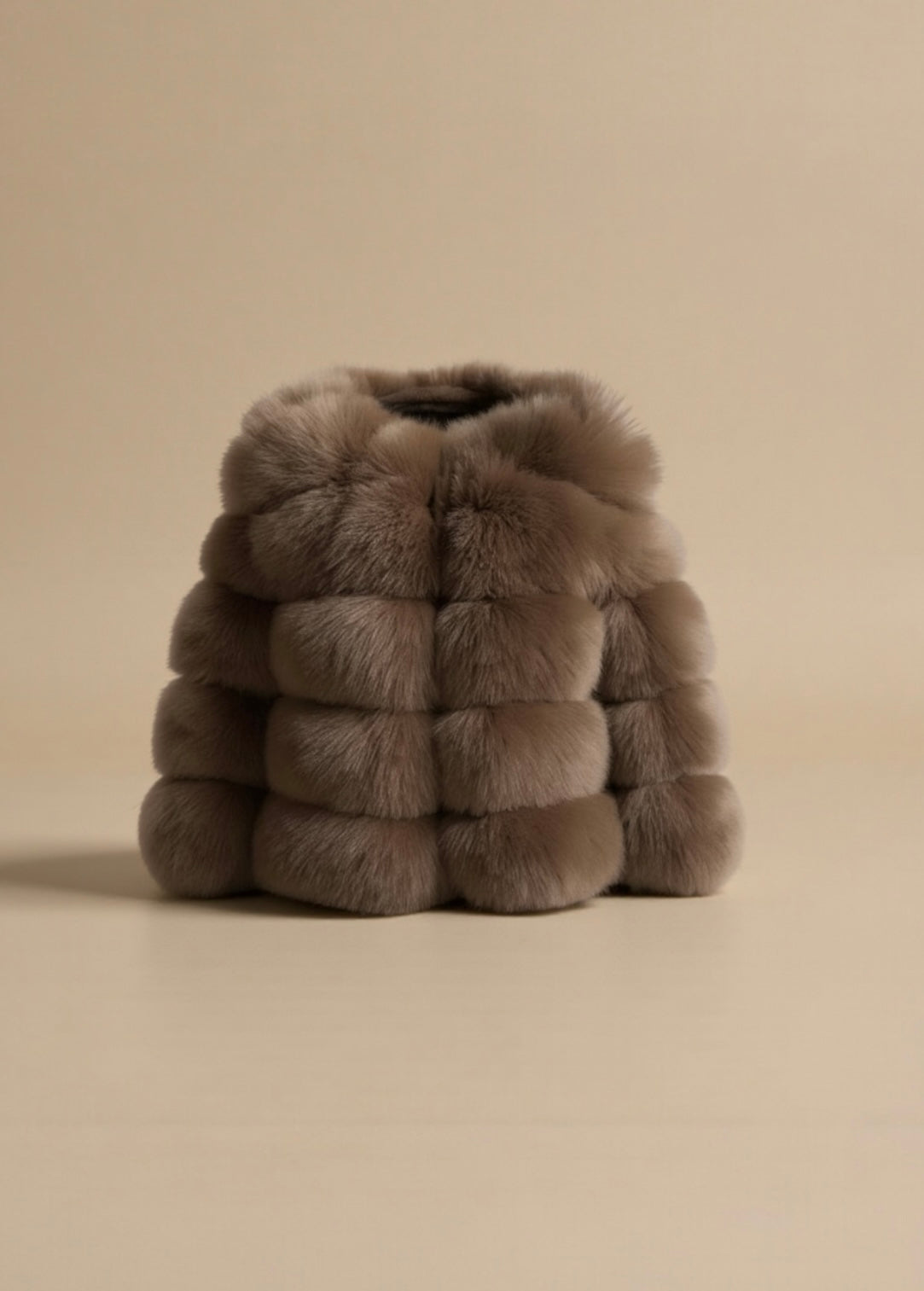 Faux Fur Coat’s For Winter/Women Short Coat Y2k Warm Furry Outerwear/O~Neck Knitted Puffy Warm Coat’s.