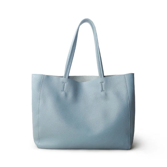 Genuine Leather Luxury Tote Bag – Timeless Everyday Elegance