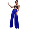 Elegant High-Waist Sequin Wide Leg Pants – Luxury Evening Statement Trousers for Women | Modern Blend Boutique