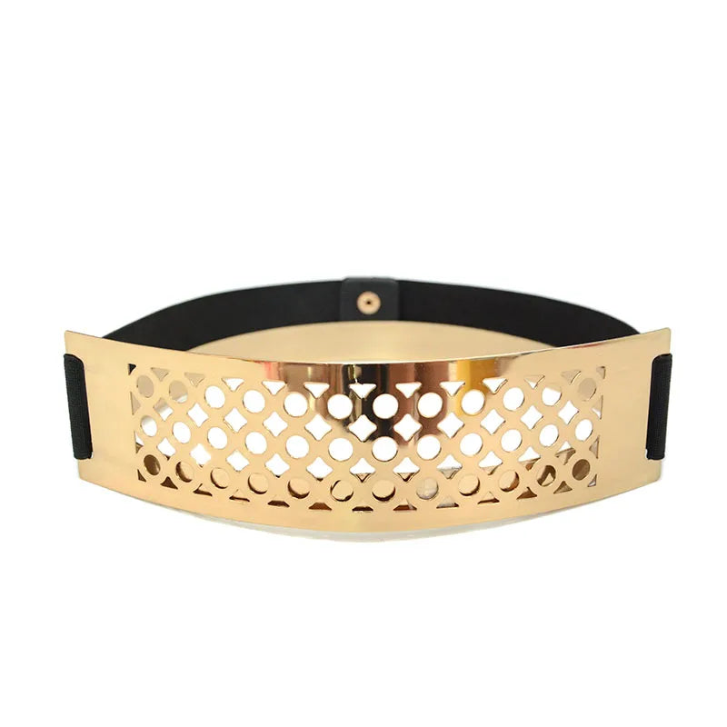 Unique Gold Silver Belt’s/Classy Elastic Brand Belt’s//5 color’s Available/Perfect For Dresses.