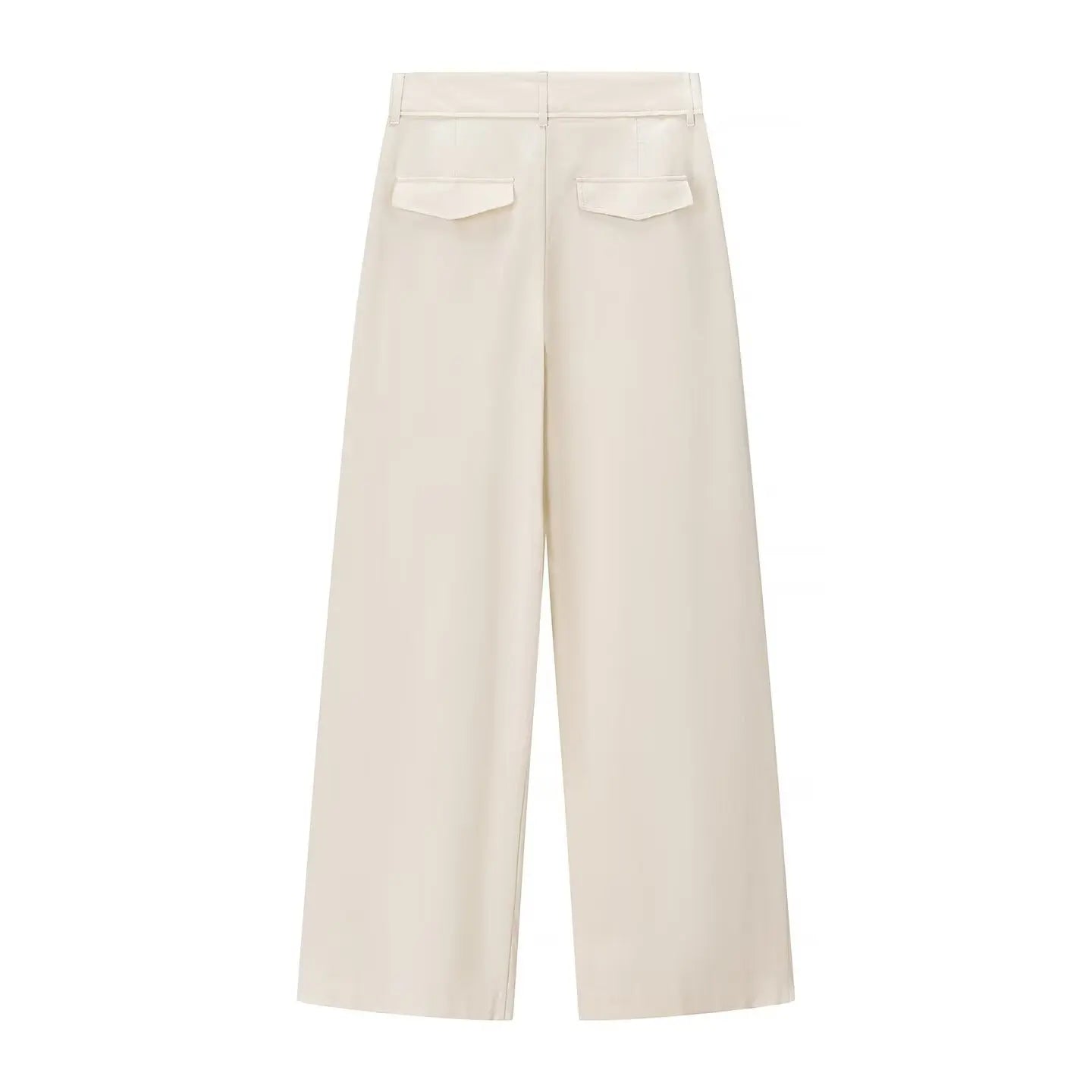 New Fashioned Chic Pant’s/Modern Style PB&ZA Designed/Wide Leg Draped Pants/Vintage High Waist Female Trouser’s.