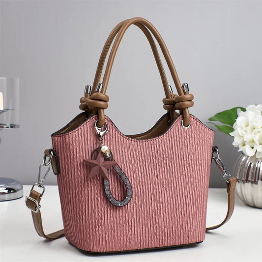 Autumn Creative Solid Color Pattern Bag/Suitable for Holiday’s/Single Strap.