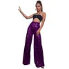 Elegant High-Waist Sequin Wide Leg Pants – Luxury Evening Statement Trousers for Women | Modern Blend Boutique