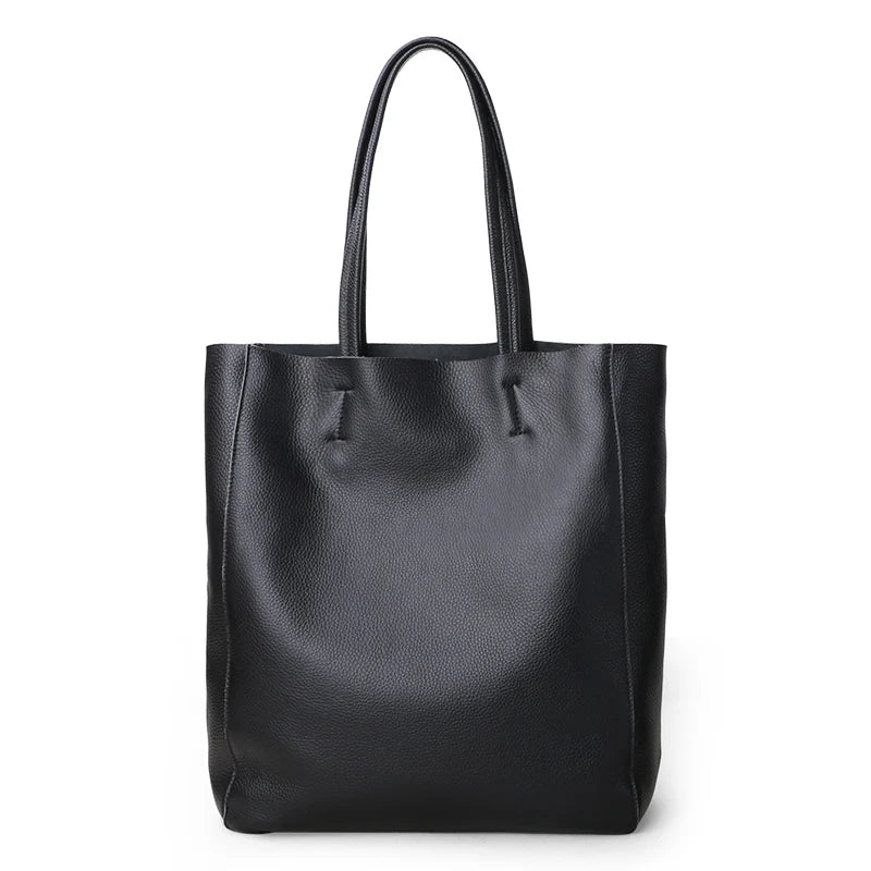 Genuine Leather Luxury Tote Bag – Timeless Everyday Elegance