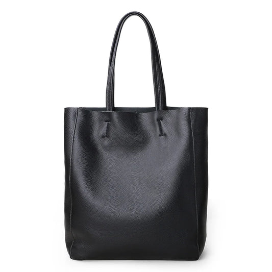 Genuine Leather Luxury Tote Bag – Timeless Everyday Elegance