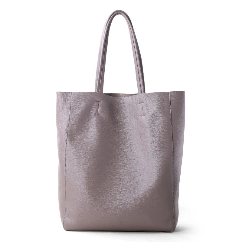 Genuine Leather Luxury Tote Bag – Timeless Everyday Elegance