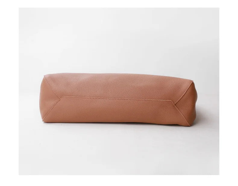 Genuine Leather Luxury Tote Bag – Timeless Everyday Elegance