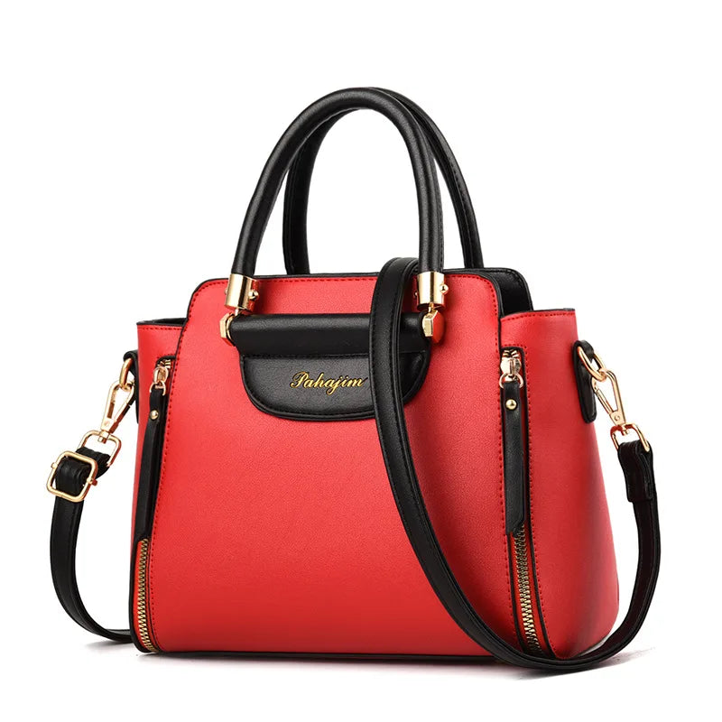Hit Color Held Bag/European The  United States All match shoulder.