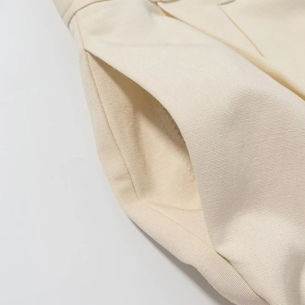 New Fashioned Chic Pant’s/Modern Style PB&ZA Designed/Wide Leg Draped Pants/Vintage High Waist Female Trouser’s.