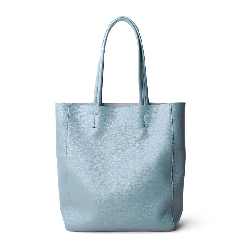 Genuine Leather Luxury Tote Bag – Timeless Everyday Elegance
