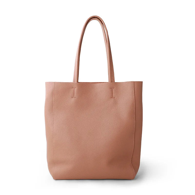 Genuine Leather Luxury Tote Bag – Timeless Everyday Elegance