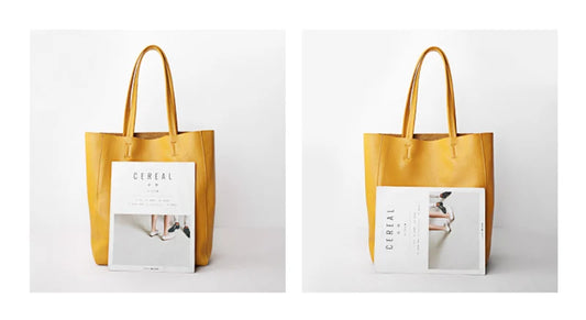 Genuine Leather Luxury Tote Bag – Timeless Everyday Elegance