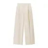 New Fashioned Chic Pant’s/Modern Style PB&ZA Designed/Wide Leg Draped Pants/Vintage High Waist Female Trouser’s.