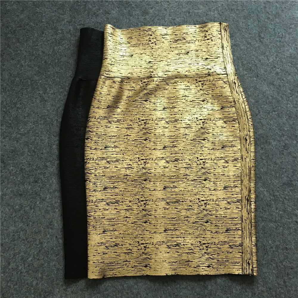 High-Waisted Black Bodycon Pencil Skirt | Stretchy Slim-Fit Midi Skirt for Women | Elegant Shaping Skirt