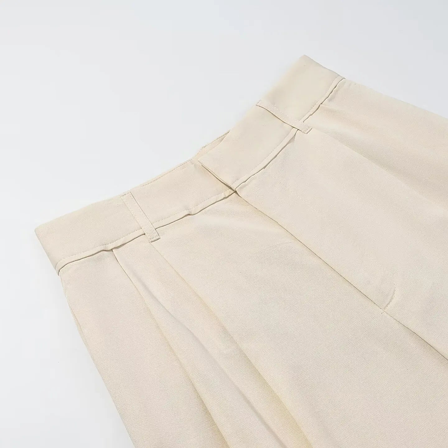 New Fashioned Chic Pant’s/Modern Style PB&ZA Designed/Wide Leg Draped Pants/Vintage High Waist Female Trouser’s.