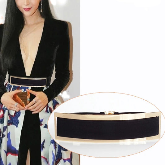 Unique Gold Silver Belt’s/Classy Elastic Brand Belt’s//5 color’s Available/Perfect For Dresses.