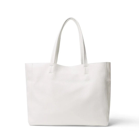 Genuine Leather Luxury Tote Bag – Timeless Everyday Elegance