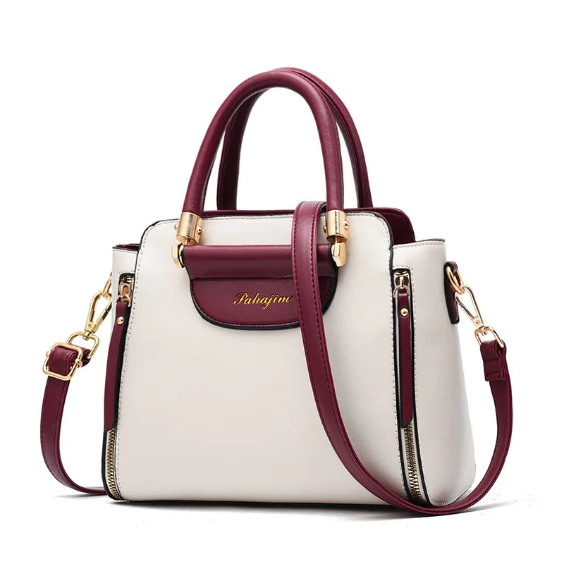 Hit Color Held Bag/European The  United States All match shoulder.