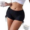 Ruffle Fashion Hip Tie Slim Fit Short’s/Stretchy Yoga Fitness Beach Wear/Swim Square Cut Period Underwear Women Comfort.
