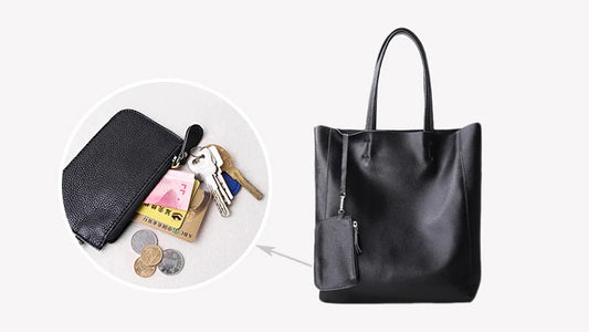 Genuine Leather Luxury Tote Bag – Timeless Everyday Elegance