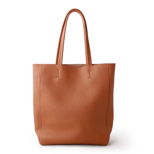 Genuine Leather Luxury Tote Bag – Timeless Everyday Elegance