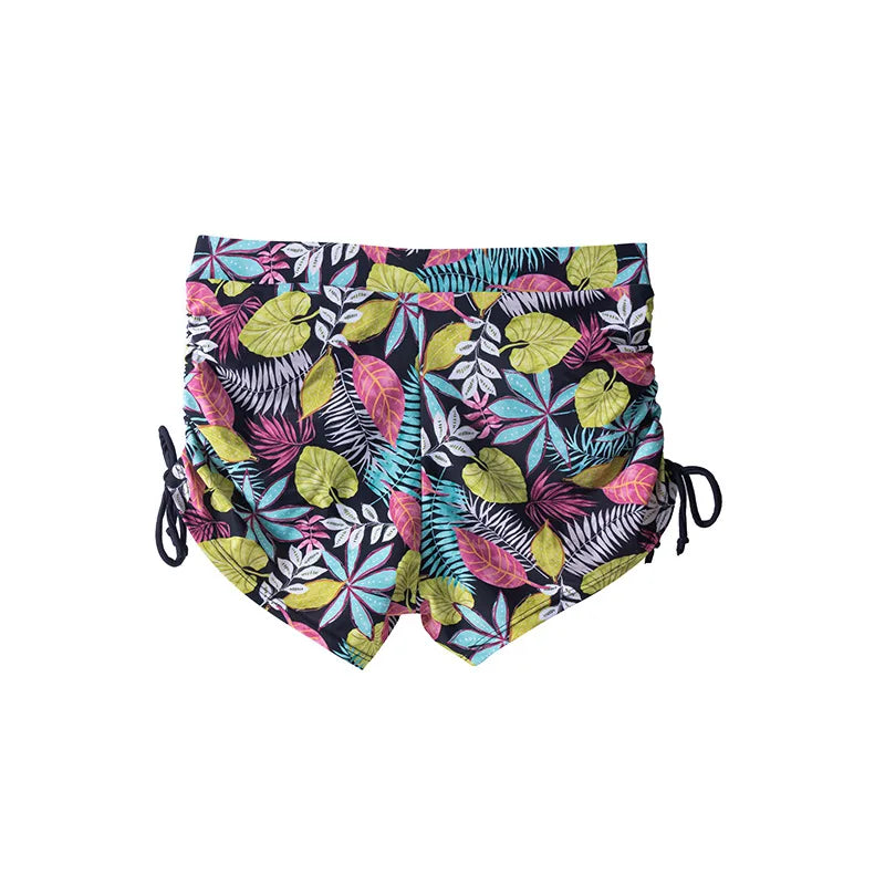 Ruffle Fashion Hip Tie Slim Fit Short’s/Stretchy Yoga Fitness Beach Wear/Swim Square Cut Period Underwear Women Comfort.