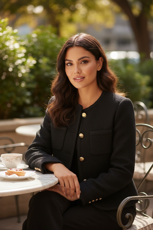 2025 Winter Women Woolen Coat – High-Quality Long Sleeve Casual Short Coat – Modern Elegant Female Jacket Outerwear