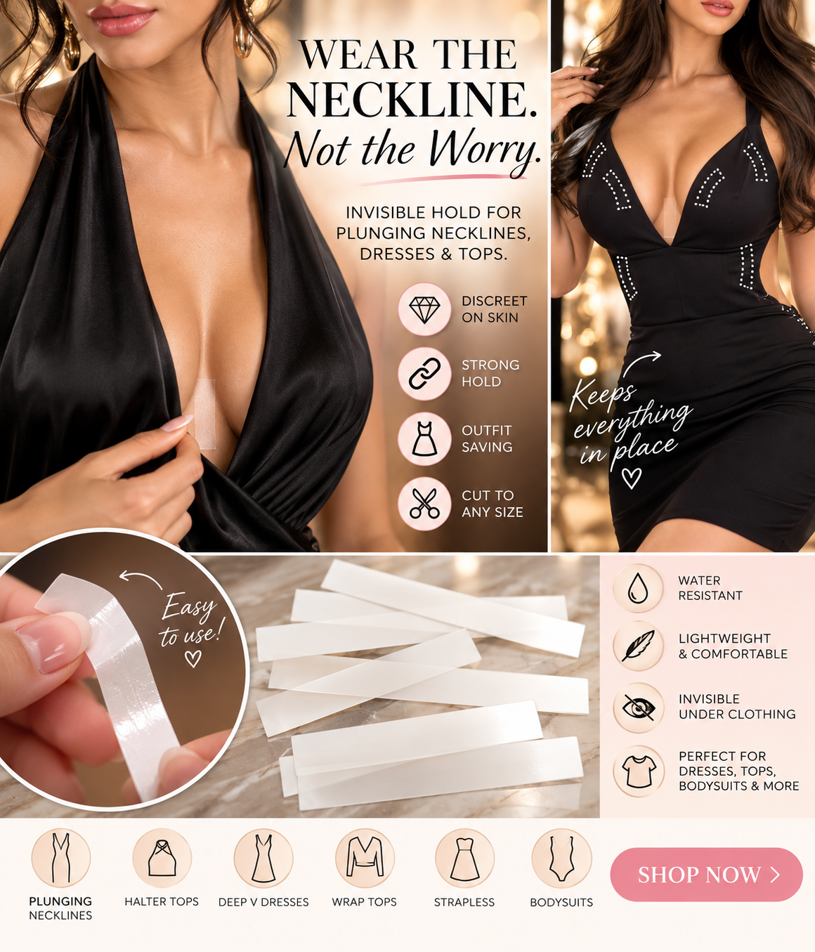 Invisible Double-Sided Fashion Body Tape