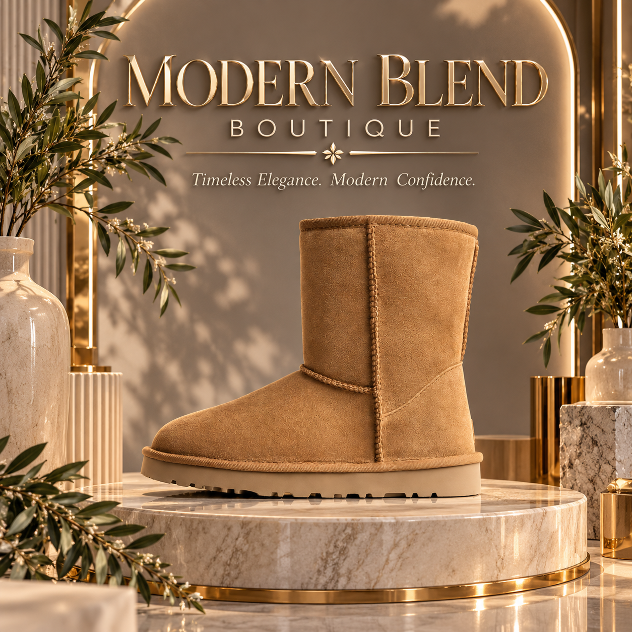 Women's Fur Integrated Snow Boots High-Quality Sheepskin and Wool Chestnut Color Simple and Versatile Black Gray Warm, Durable
