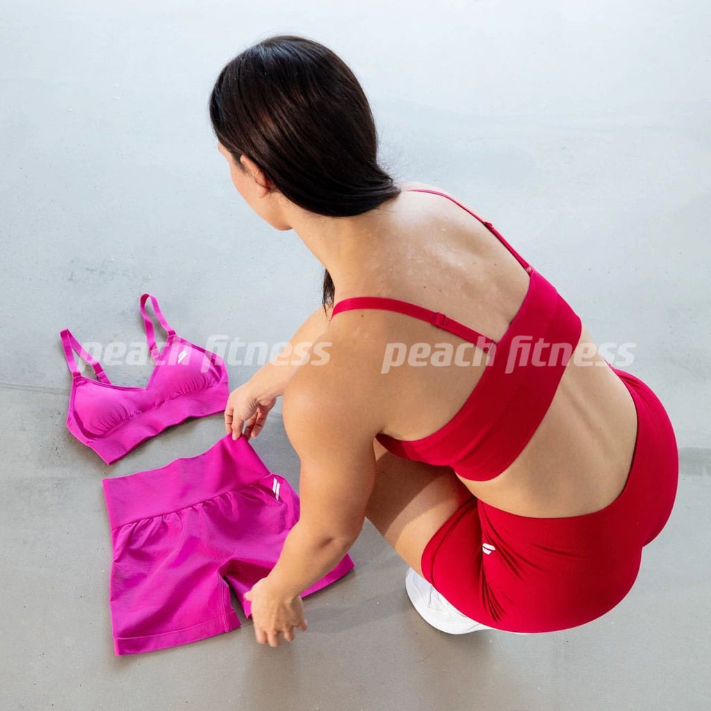 Dye Scrunch Big Peach Hip Raise/High Waist Tight Short’s/Female Bubble Wrap Sport’s/Yoga RunningIntimates.