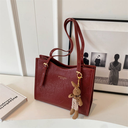 New Arrival Internet Celebrity Fashion All-Match Shoulder Satchel Wedding Bag Large Capacity Internet Celebrity Bag