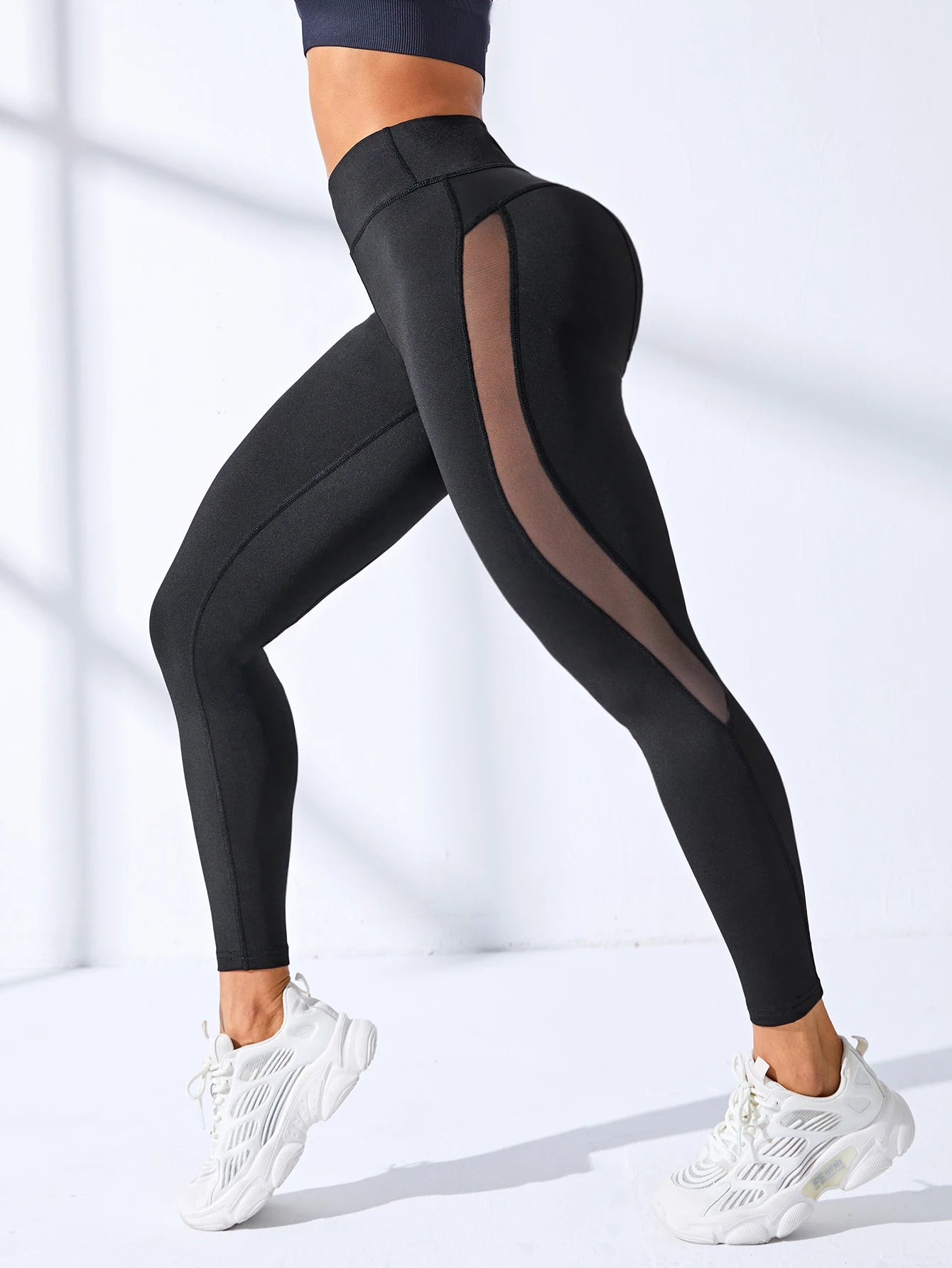 Yoga Butt Lifting Legging’s/High Waist Quick Dry Sport’s Pant’s/With Elastic Waistband Exercise Trousers Workout Legging’s.