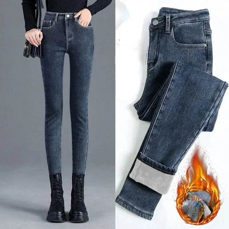 Comfy High Rise Elastic/Skinny Pencil Pant Streetwear/Slightly Stretched/Soft Made Fabric/Hot Sale! 🔥