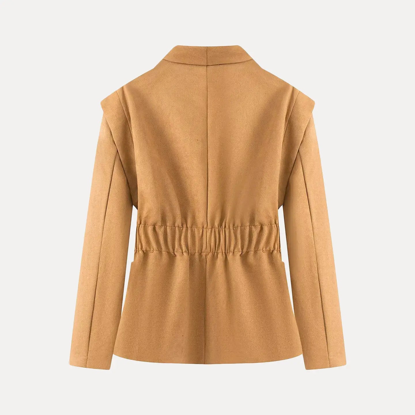 2026 Premium Women’s Slimming Shoulder Pad Suit Jacket – Neutral Style Short Coat ✨
