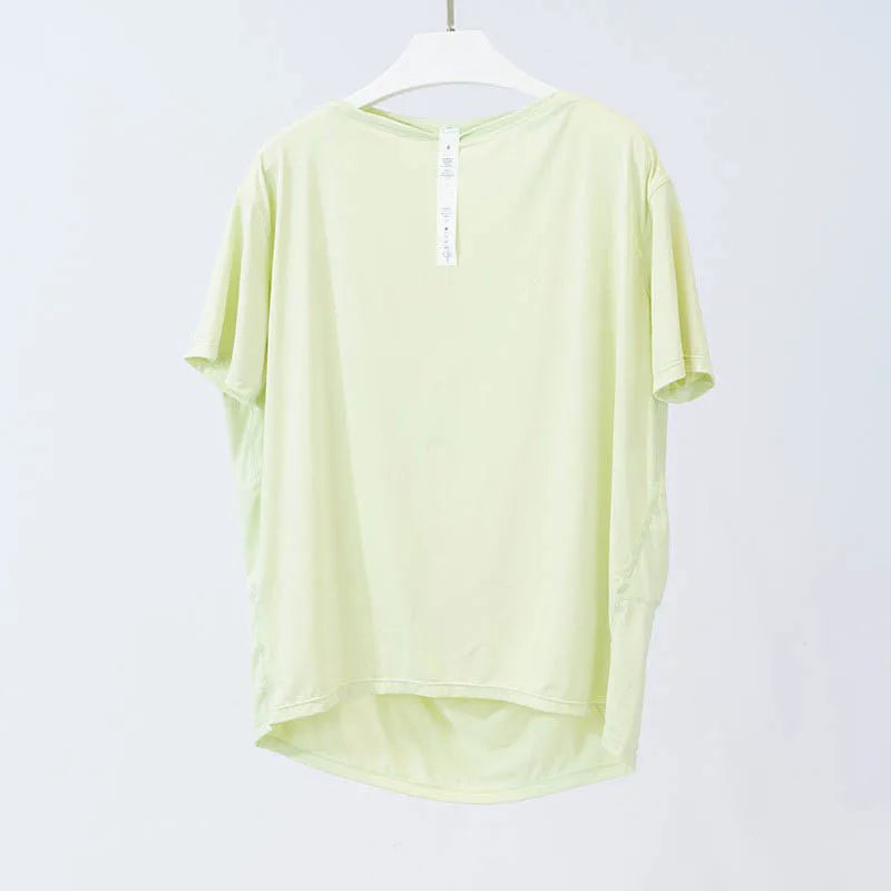 Women’s Cooling Active Top with Utility Pockets | Breathable Stretch Fitness Shirt