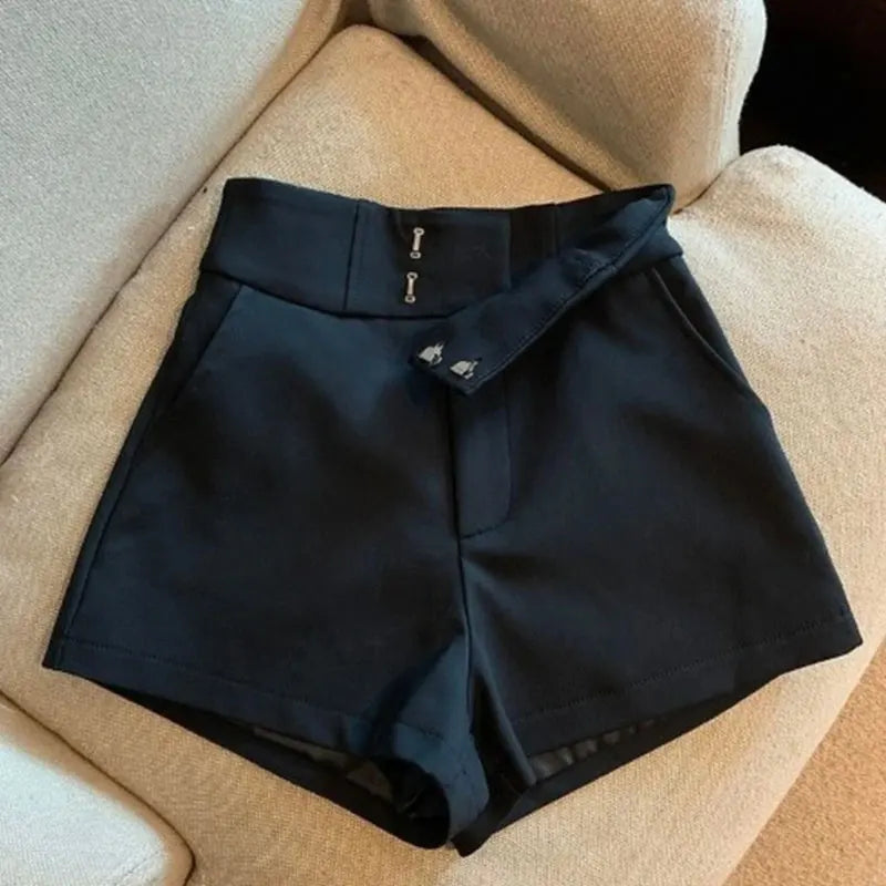 Comfrey MooyufonShorts Women/Harajuku Elegance High Waisted Shorts /A Line Slim Casual/Hot Girl Straight Sexy.