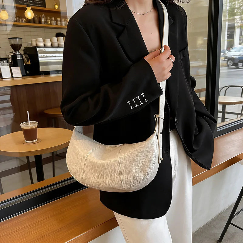 100% Genuine Leather Tote Bag – Premium Minimalist Elegance